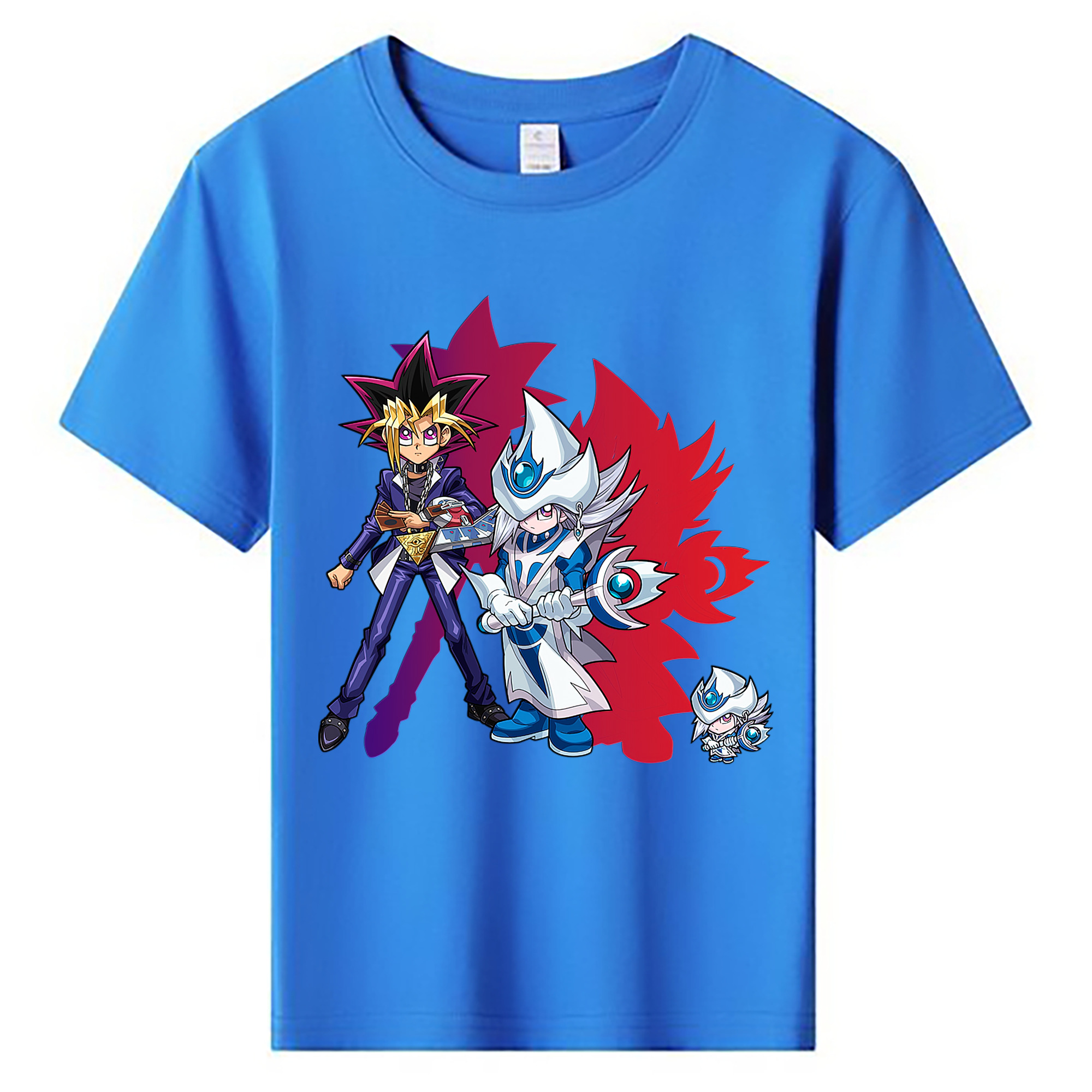 （画像用） 遊☆戯☆王 Yu-Gi-Oh! 綿100％キッズTシャツ（フロントプリント）